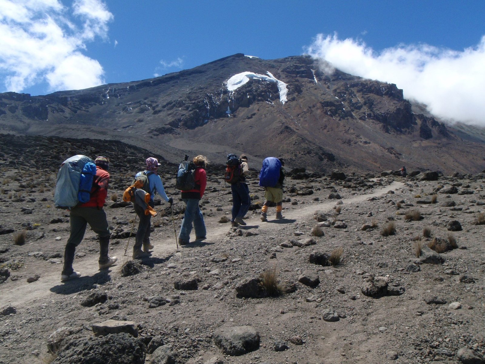 subir al Kilimanjaro